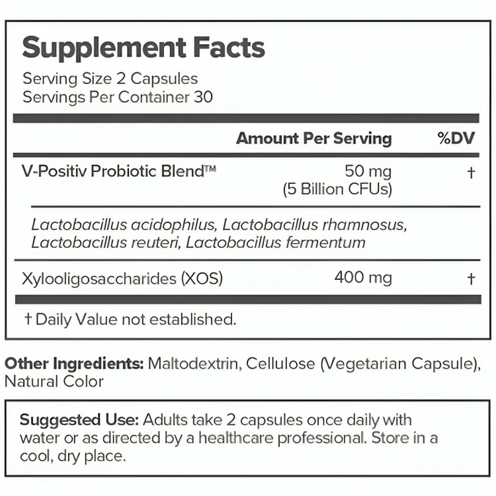 Vaginal Probiotic Capsules For Ph Balance, Odor Control