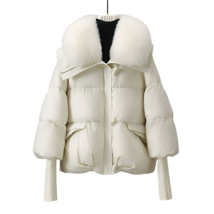 CECILE - WOMEN JACKET WITH VEGAN FUR