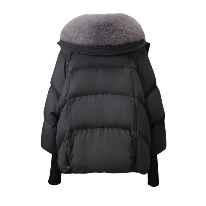 CECILE - WOMEN JACKET WITH VEGAN FUR