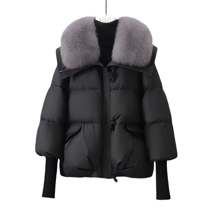 CECILE - WOMEN JACKET WITH VEGAN FUR