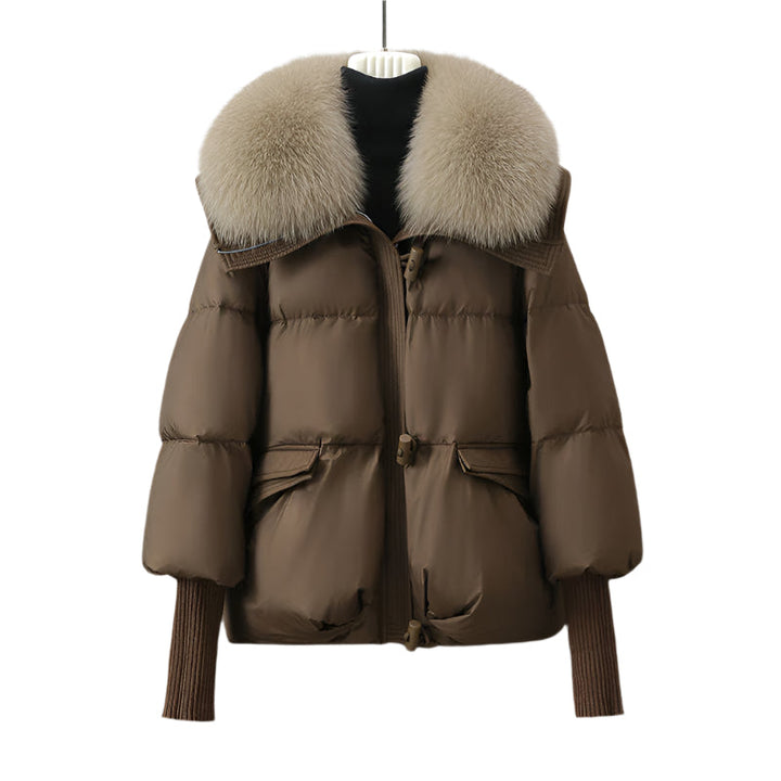 CECILE - WOMEN JACKET WITH VEGAN FUR